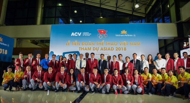 VNA vinh dự đồng hành cùng Đoàn thể thao Việt Nam tham dự ASIAD 2018