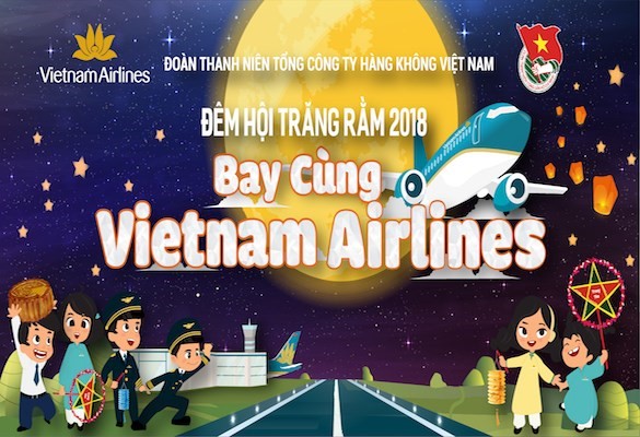 Rộn rã tuổi thơ với đêm hội trăng rằm ‘Bay cùng Vietnam Airlines’