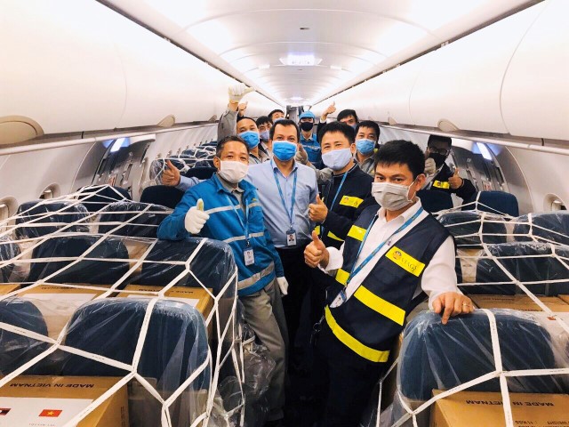 VIAGS thực hiện thành công những chuyến bay chuyên chở hàng hóa