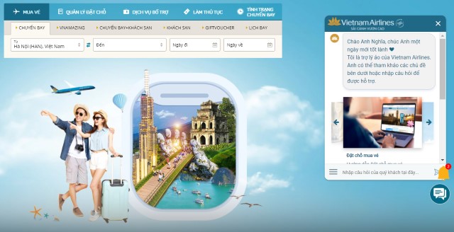 [Quanh chúng ta] Tối ưu hóa trải nghiệm hành khách thông qua chatbot