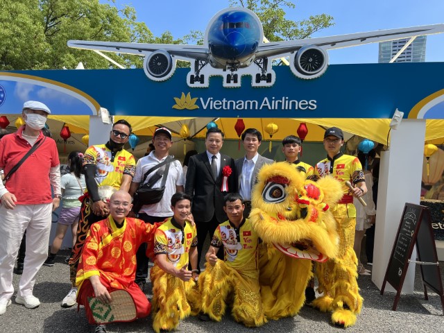VNA CN Nhật Bản phát động du lịch tại Lễ hội Việt Nam 2022