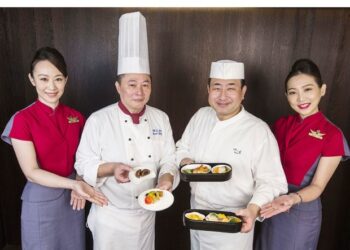 China Airlines Introduces Japanese Banquet Cuisine with Brand New Tableware to Enhance the Travel Experience