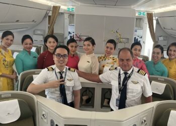 [Tết 2023] Mùa xuân trên các chuyến bay của VNA