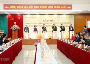 Ra mắt cuốn sách của Tổng Bí thư về phòng, chống tham nhũng, tiêu cực