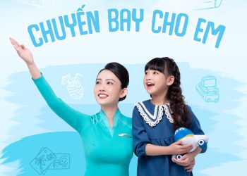 Chính thức ra mắt chuyến bay đặc biệt dành cho thiếu nhi – “chuyến bay cho em”