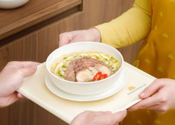 Bữa sáng dân dã đậm đà hương vị cố đô trên những tầng mây