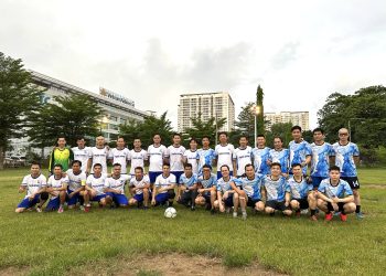 Giao hữu bóng đá giữa 2 Khối Kỹ thuật của TCT và Pacific Airlines