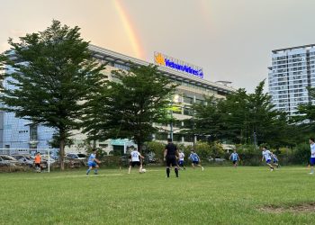 Giao hữu bóng đá giữa 2 Khối Kỹ thuật của TCT và Pacific Airlines