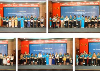 63 cán bộ công đoàn, đoàn viên, NLĐ tiêu biểu giai đoạn 2018 – 2023 được vinh danh khen thưởng