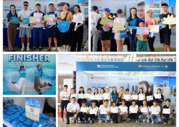Lotusmiles phát triển hội viên tại VnExpress Marathon Quy Nhơn