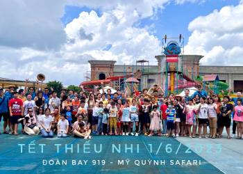 Đoàn bay 919 với mầm non tương lai