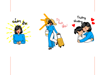 [30 năm – Sticker] Bài dự thi của chị Đặng Như Mơ – VIAGS Nội Bài