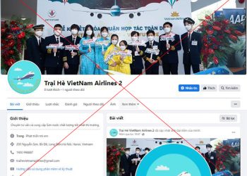 Cảnh giác trại hè hướng nghiệp hàng không giả mạo