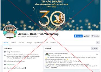 Cảnh giác trại hè hướng nghiệp hàng không giả mạo