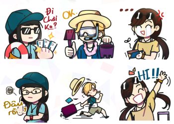 [30 năm] Công bố kết quả cuộc thi thiết kế sticker