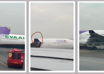 Aviation News No.108: Máy bay Airbus A330 của Thai Airways và EVA Air va chạm tại sân bay Tokyo Haneda