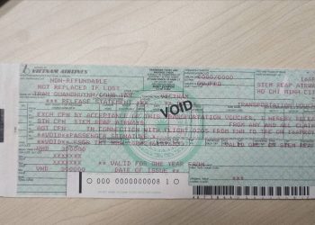 [Kỷ vật] Vé giấy – Kỷ vật gắn liền với hành trình phát triển của Vietnam Airlines