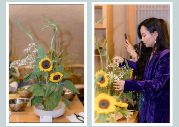 Trải nghiệm nghệ thuật cắm hoa Ikebana và ẩm thực Nhật Bản cùng hội viên Lotusmiles