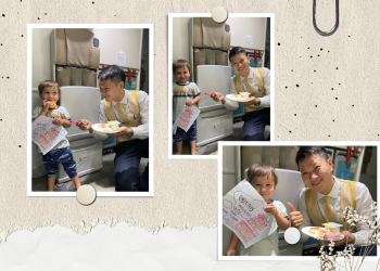 Tình cảm nhỏ bé trao gửi trên những tầng mây