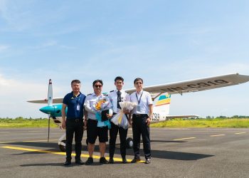 Bay Việt hoàn thành huấn luyện khóa thực hành bay PPL đầu tiên