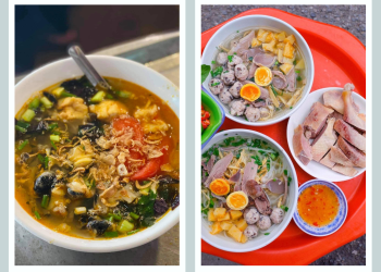 “Hết nước chấm” với lòng lợn, bún ốc và bún ngan