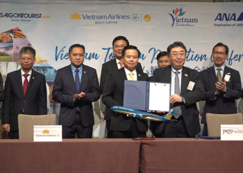 Vietnam Airlines cùng Saigontourist Group quảng bá điểm đến Việt Nam tại Nhật Bản