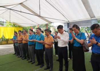 [27/7] TCT tổ chức Lễ dâng hương tưởng niệm các anh hùng liệt sỹ khu vực Long Biên nhân kỷ niệm 76 năm Ngày Thương binh – Liệt sỹ.