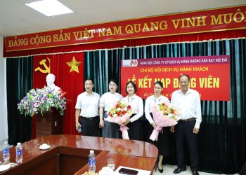 Đảng bộ NASCO kết nạp 02 quần chúng ưu tú