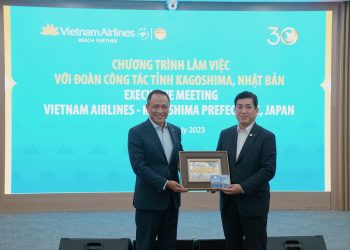 TGĐ Lê Hồng Hà tiếp đón và làm việc với đoàn công tác tỉnh Kagoshima