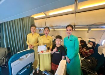 “Niềm vui của con cũng là niềm hạnh phúc của các tiếp viên chúng tôi”