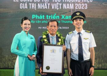 Vietnam Airlines đạt Thương hiệu hàng không giá trị nhất Việt Nam