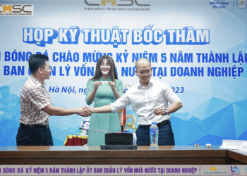 Lễ bốc thăm Giải bóng đá Kỷ niệm 5 năm thành lập Ủy ban Quản lý vốn nhà nước tại doanh nghiệp