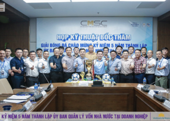 Lễ bốc thăm Giải bóng đá Kỷ niệm 5 năm thành lập Ủy ban Quản lý vốn nhà nước tại doanh nghiệp