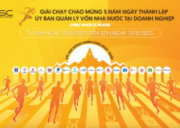 Giải chạy online Chào mừng 5 năm ngày thành lập Uỷ ban Quản lý vốn Nhà nước tại Doanh nghiệp