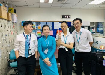 [Nụ cười dịch vụ] Nụ cười những phút giây thư giãn