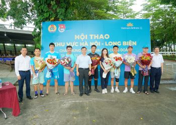 Gần 200 VĐV tranh tài tại Hội thao truyền thống TCT khu vực Long Biên năm 2023