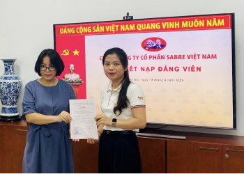 Vinh dự là đảng viên mới kết nạp dịp Quốc khánh 2-9