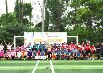 Sôi nổi Giải bóng đá AITS mở rộng năm 2023