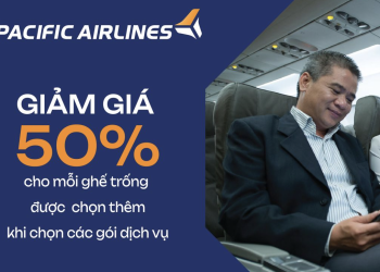 Pacific Airlines triển khai dịch vụ bán combo ghế trống tại sân bay