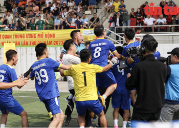 Đội Vietnam Airlines vô địch Giải bóng đá các cơ quan Trung ương mở rộng