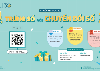 Minigame “Trúng số với Chuyển đổi số” đã thu về hơn 400 ý tưởng sau 10 ngày diễn ra