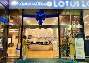 Không khí Giáng sinh tại phòng khách Bông sen Nội Bài