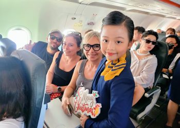 Đón Giáng sinh sớm cùng Pacific Airlines trên độ cao 10.000 mét