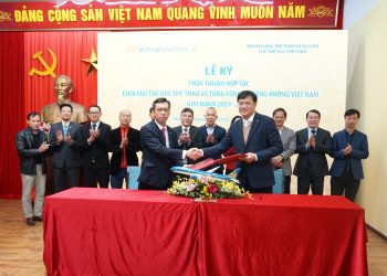 Vietnam Airlines ký kết thỏa thuận hợp tác với Cục Thể dục thể thao