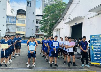 Giải bóng chuyền Công đoàn Trung tâm Phục vụ bảo dưỡng mở rộng năm 2023