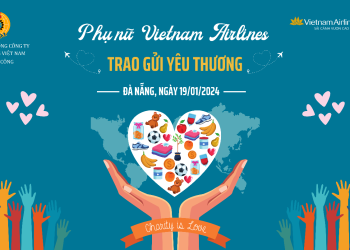 “Phụ nữ Vietnam Airlines trao gửi yêu thương”