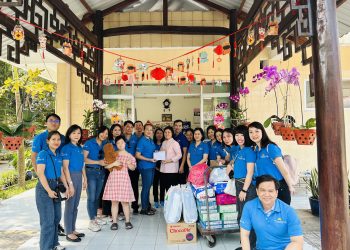 ĐTN TTHL và CĐ CS tổ chức trao quà từ thiện tại Mái ấm Thiên Phước
