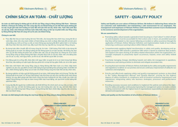 Chính sách An toàn chất lượng – Giá trị cốt lõi