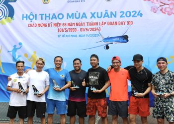 Hội thao Mùa Xuân Đoàn bay 919 thành công tốt đẹp.