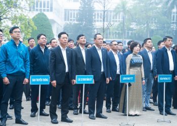 Chào cờ tháng 3/2024: Tiếp nối thành công – hướng đến mục tiêu mới